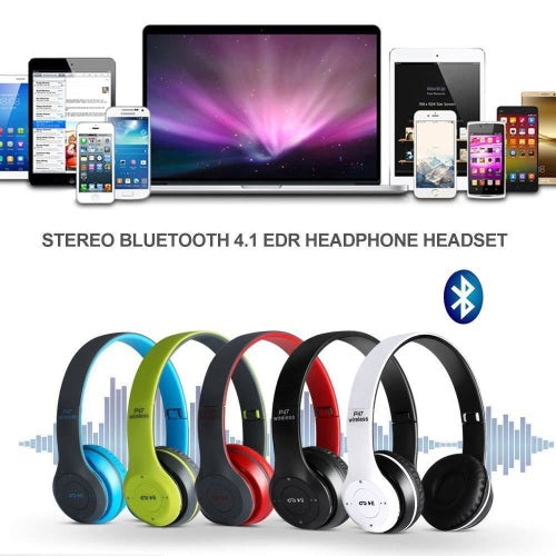 Wireless Bluetooth 4.1 Edr Headphone Microphone Stereo Headset freeshipping - Dealz4all Store