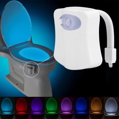 LED Toilet Nightlight with Motion Sensor freeshipping - Dealz4all Store