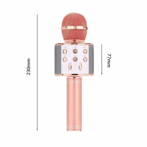 Wireless bluetooth Portable Karaoke Microphone Hifi Speaker freeshipping - Dealz4all Store