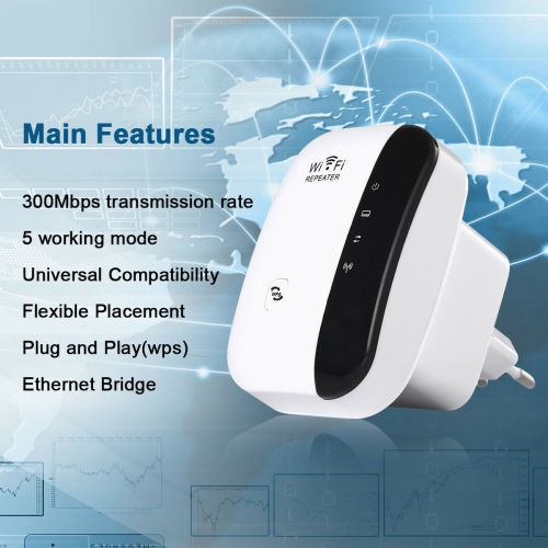 Wireless Wifi Extender Ultraboost Wifi Amplifier