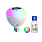 Bluetooth Speaker Music Light Bulb With Remote