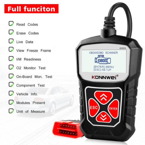 Auto Diagnostic Scanner Universal OBD Car Diagnostic Tool KW 310 OBD2