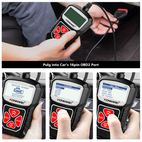 Auto Diagnostic Scanner Universal OBD Car Diagnostic Tool KW 310 OBD2