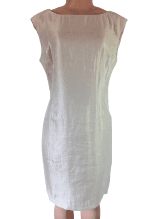 Mother of Pearl Satin Dress