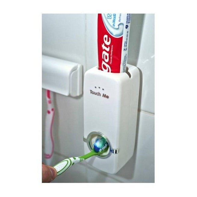 Automatic Toothpaste Dispenser + Toothbrush Holder freeshipping - Dealz4all Store