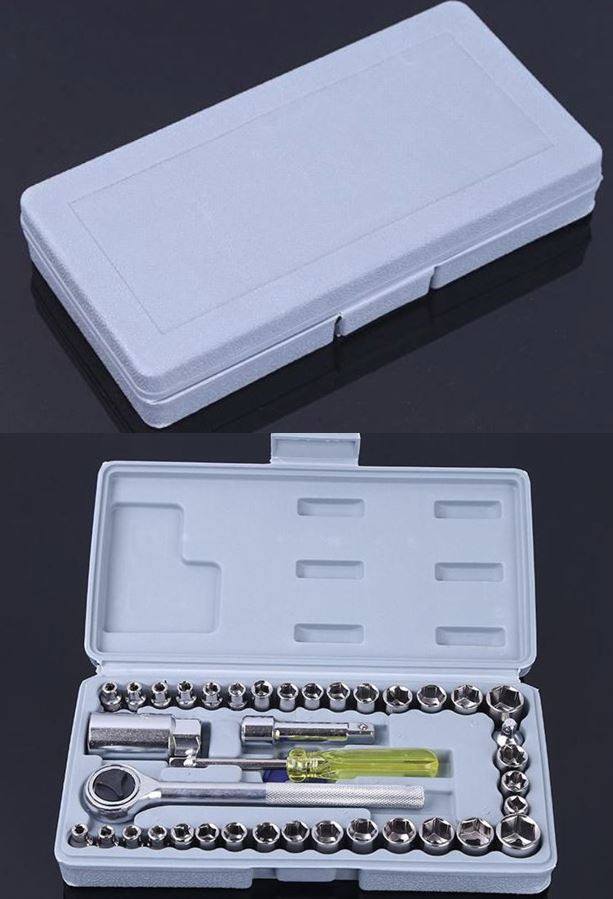 40 Piece Combination Socket Wrench Set freeshipping - Dealz4all Store
