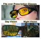 2 in 1 HD Vision Wrap Around Glasses - Night Vision Driving Anti Glare