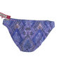 Xhilaration Plus Size Ruched Back Periwinkle Paisley Bikini Bottom 24/26W  With Hoop earrings freeshipping - Dealz4all Store