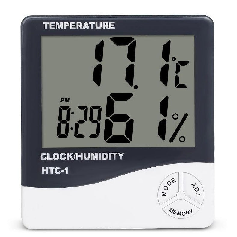 Temperature Humidity Meter And Clock freeshipping - Dealz4all Store