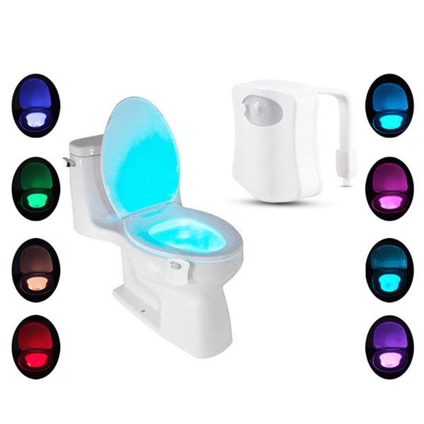 LED Toilet Nightlight with Motion Sensor freeshipping - Dealz4all Store