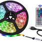 5M USB RGB LED 5050 Strip Light 16 Colours With Remote Control