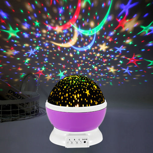 Kids Large Star Master Rotating Projection Lamp