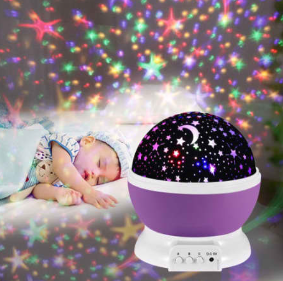 Kids Large Star Master Rotating Projection Lamp