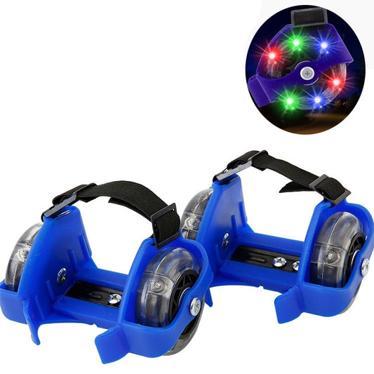 LED Light-up Flashing Roller Skates