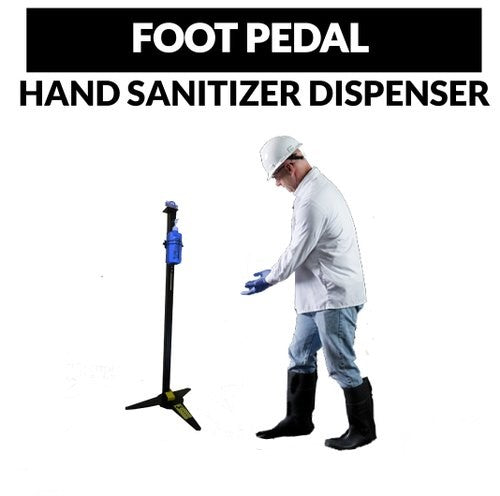 Custom Made Kids 70 Cm Heavy Duty Foot Operated Self Standing Sanitizer Stand freeshipping - Dealz4all Store