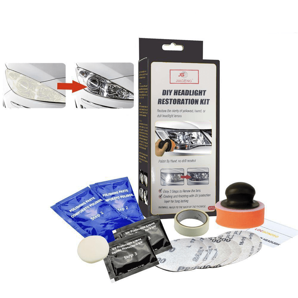 DIY Headlight Restoration Kit freeshipping - Dealz4all Store