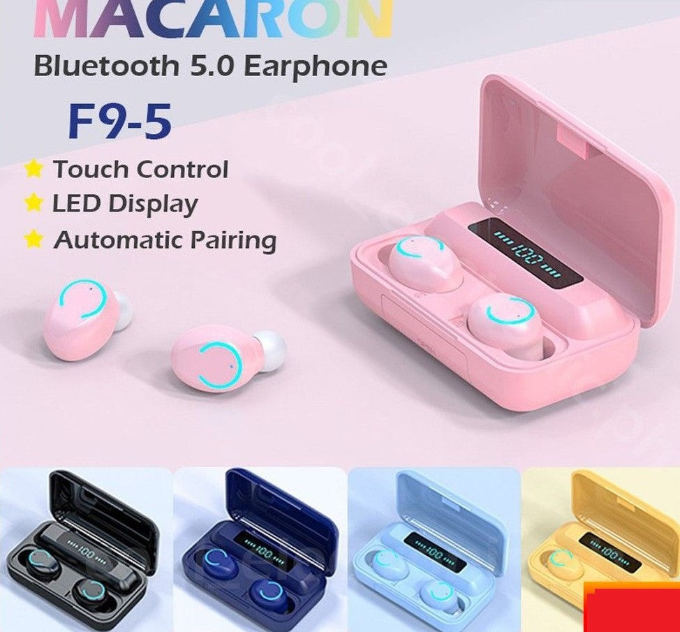 True Wireless Bluetooth Earphones / Earpods with Charging Case
