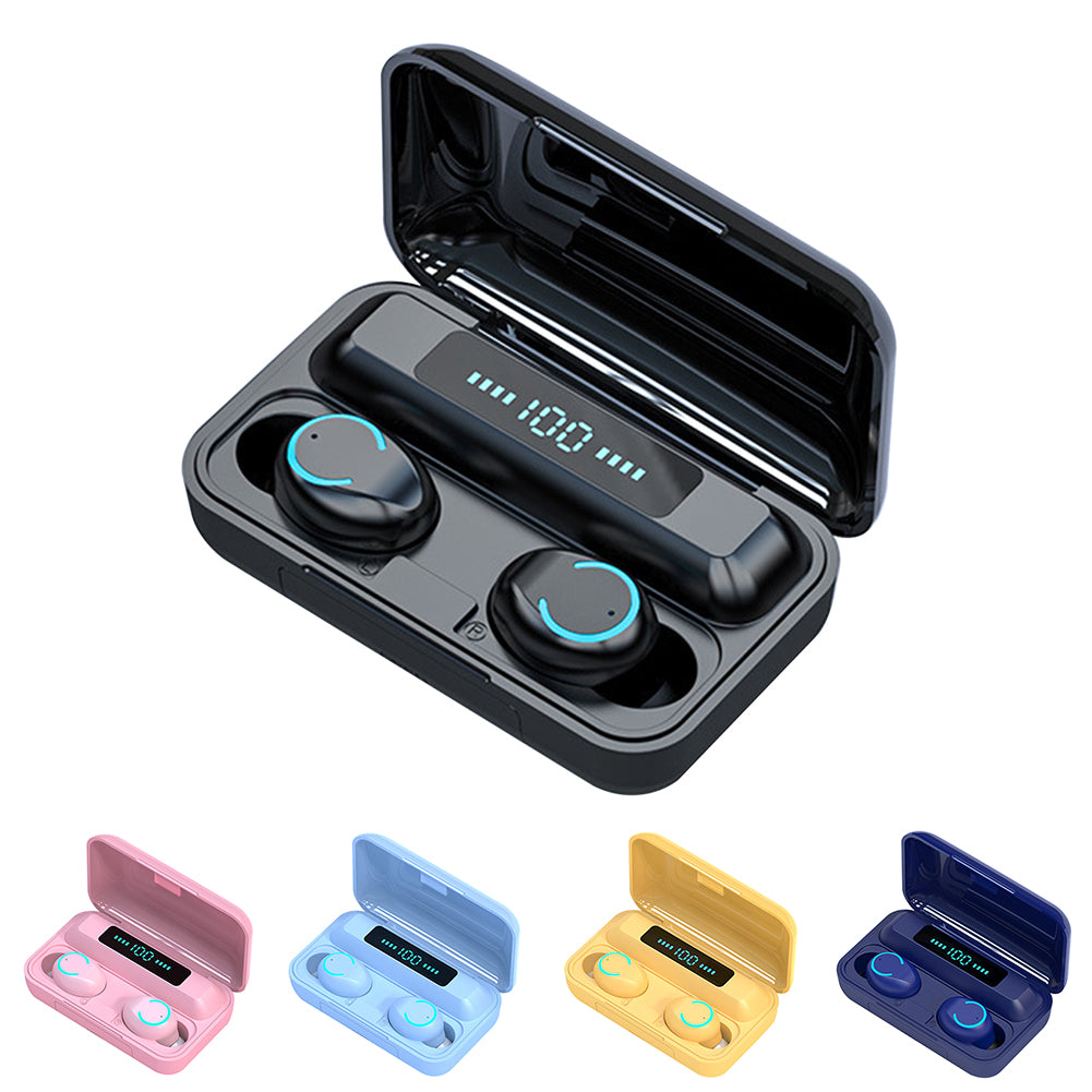 True Wireless Bluetooth Earphones / Earpods with Charging Case